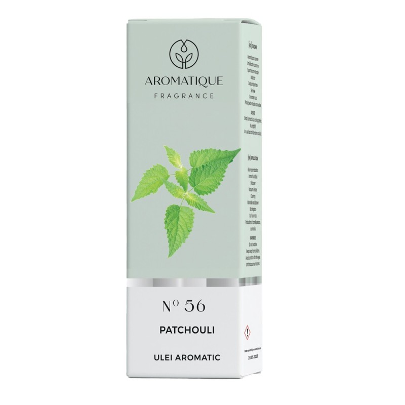 Ulei Aromat, Aromatique Patchouli, 10 ml, Ambalat la Cutie