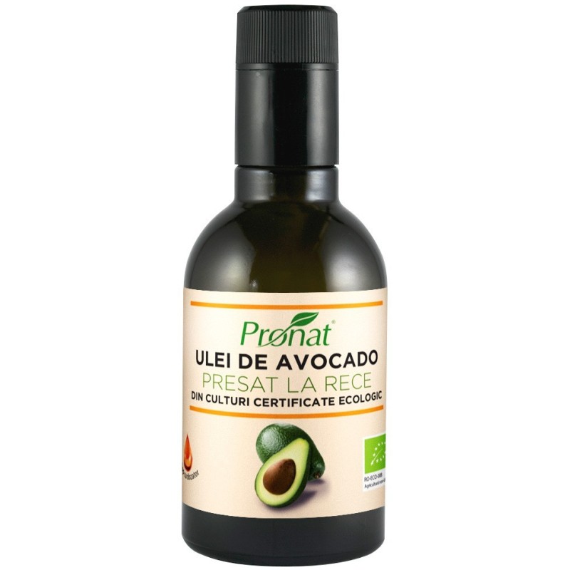 Ulei Bio de Avocado Presat la Rece, 250 ml