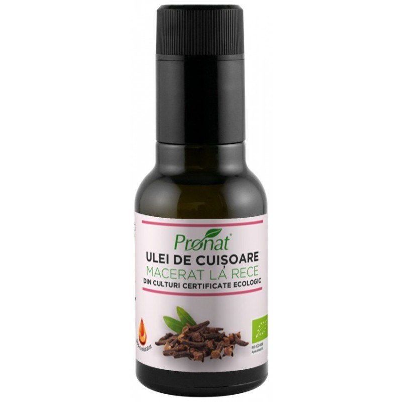 Ulei BIO de Cuisoare, Macerat la Rece, 100 ml, Pronat