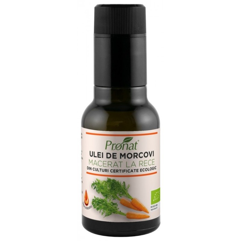 Ulei BIO de Morcovi, Macerat la Rece, 100 ml, Pronat