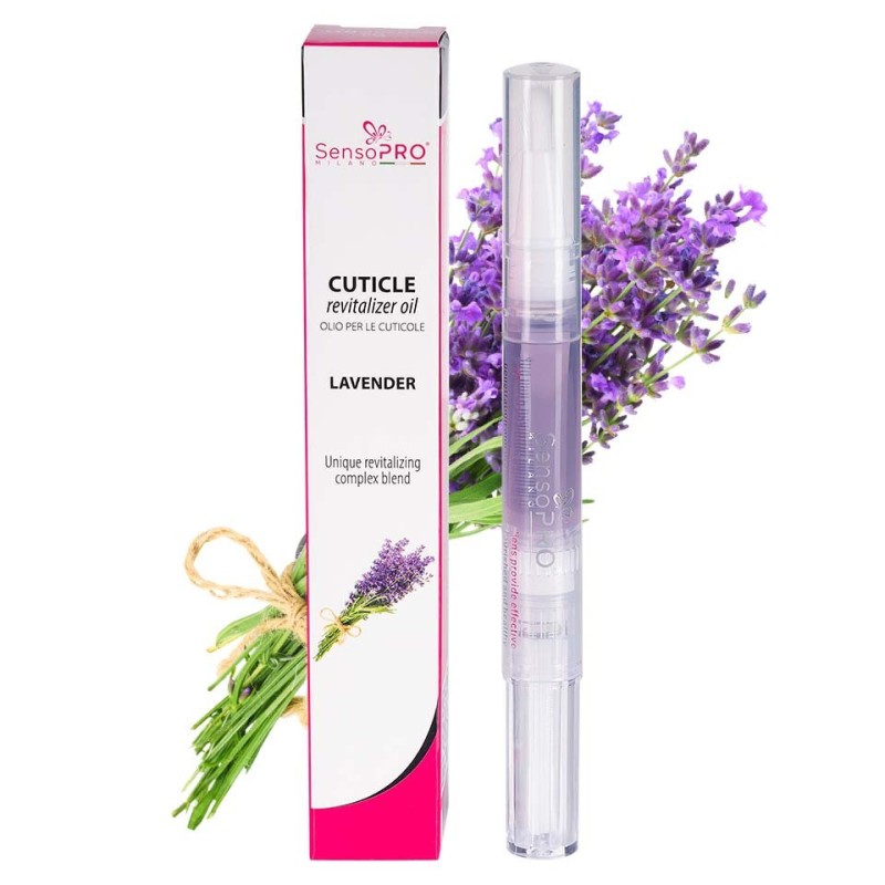 Ulei Cuticule Stilou Cu Lavanda SensoPRO Milano, Tratament Unghii