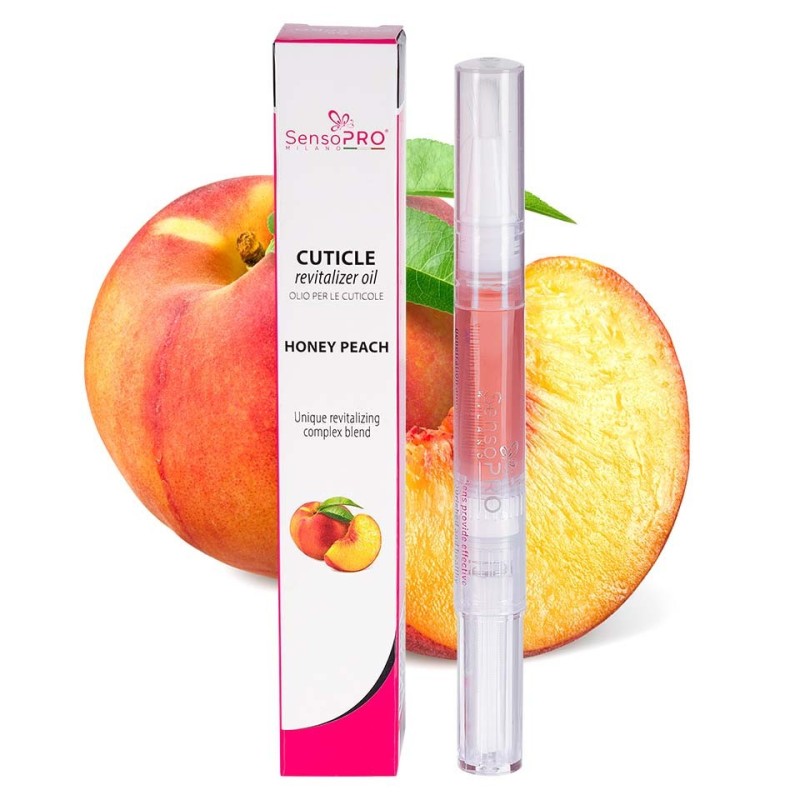 Ulei Cuticule Stilou Cu Piersica SensoPRO Milano, Tratament Unghii