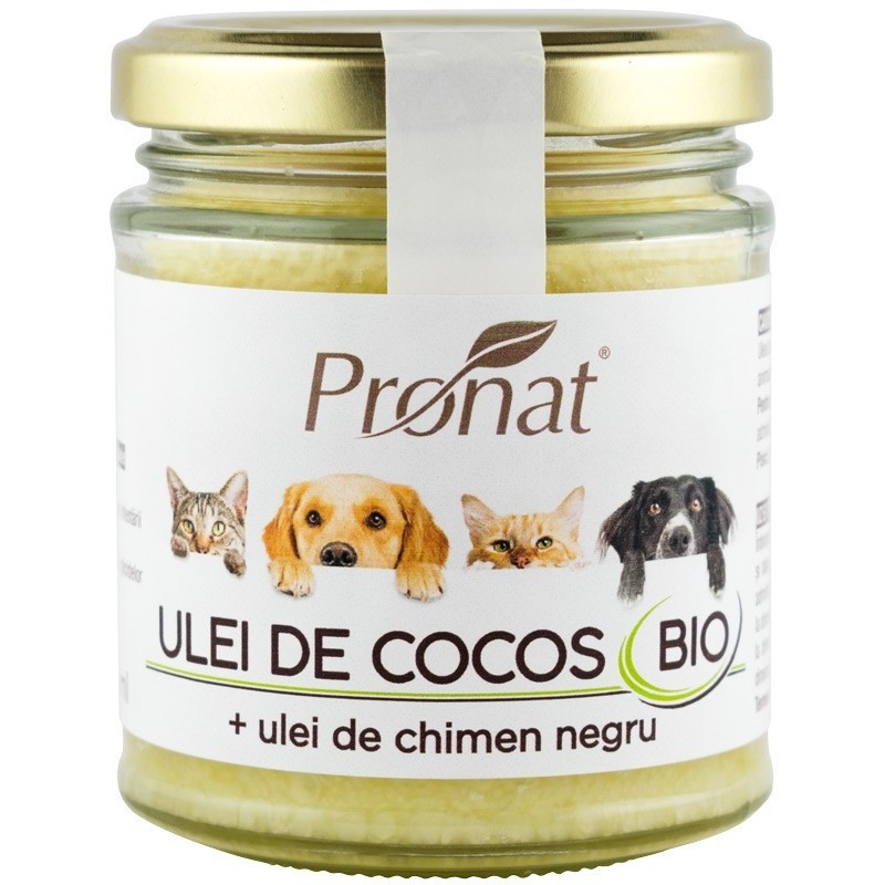 Ulei de Cocos Bio + Ulei de Chimen Negru, 200 ml