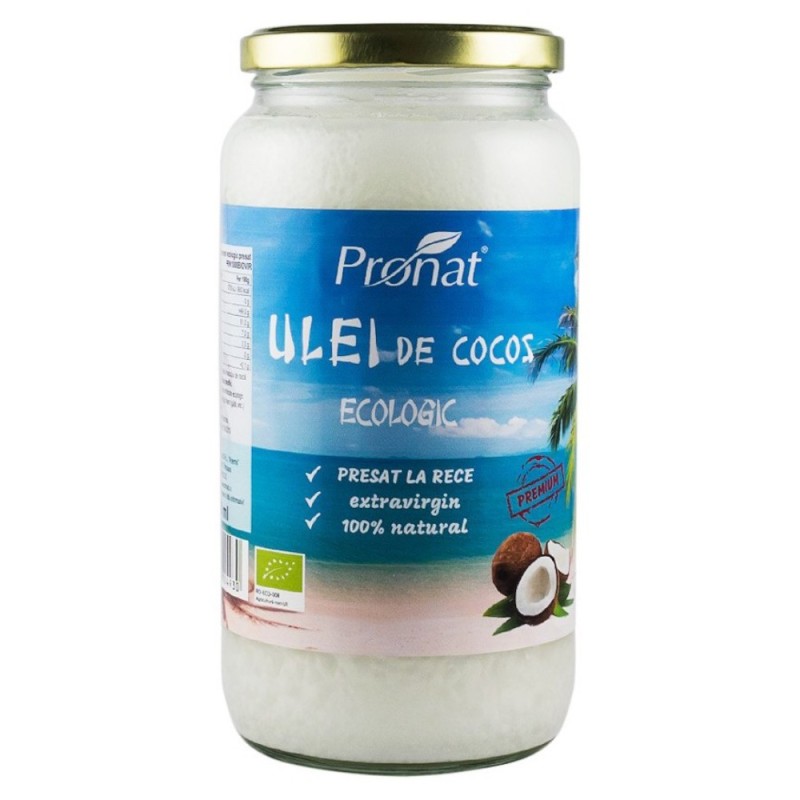 Ulei de Cocos Extravirgin Bio Pronat, 1000 ml