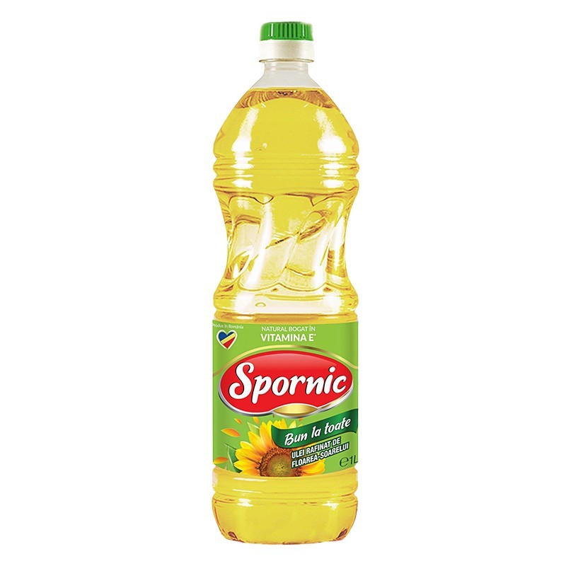 Ulei de Floarea Soarelui Spornic, 1 l
