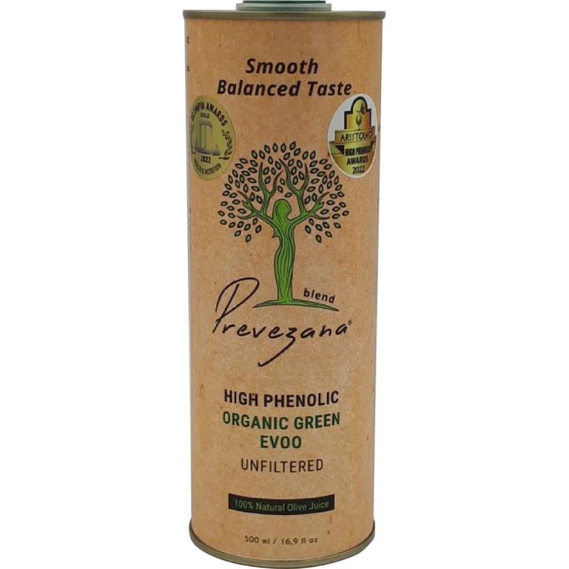 Ulei de Masline cu Polifenoli Amooth Balanced Taste, Bio Green Olive Oil, Bio, 500 ml