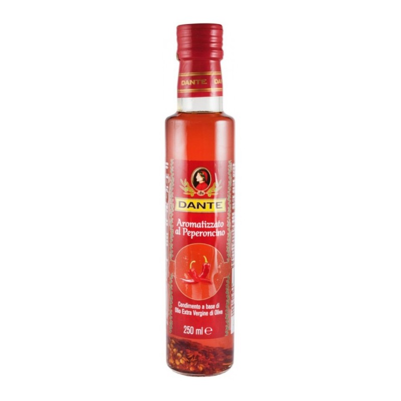 Ulei de Masline Extravirgin Aromat cu Chili, Olio Dante, 250 ml