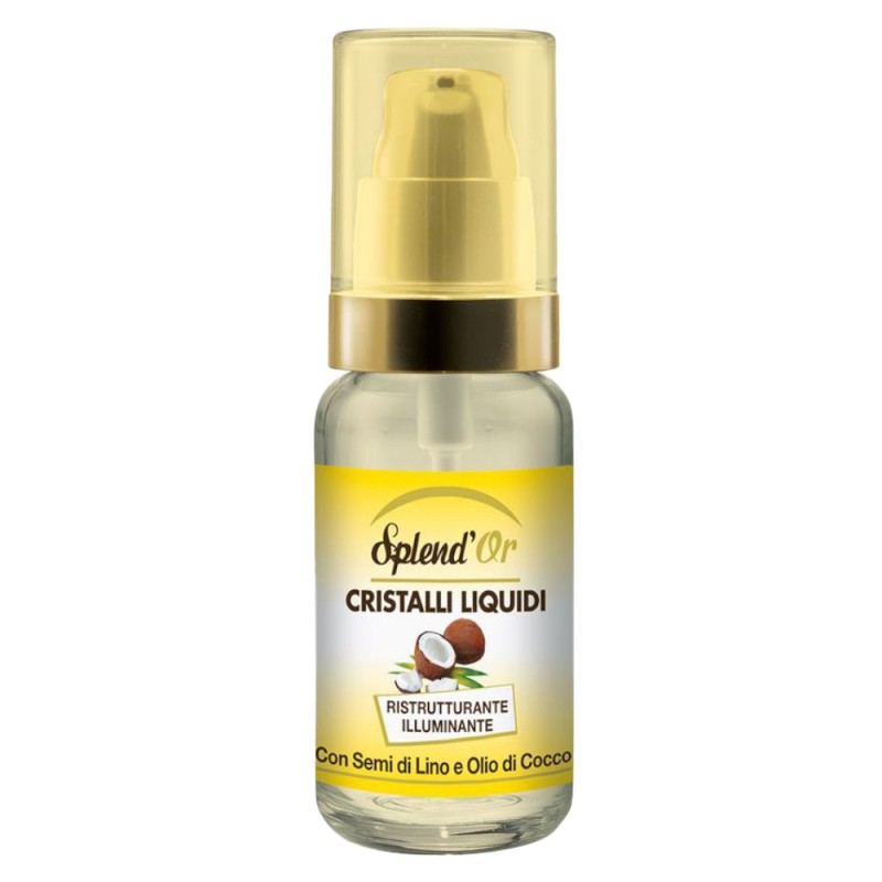 Ulei de Par cu Cristale Lichide Splend'Or Cocos, 50 ml