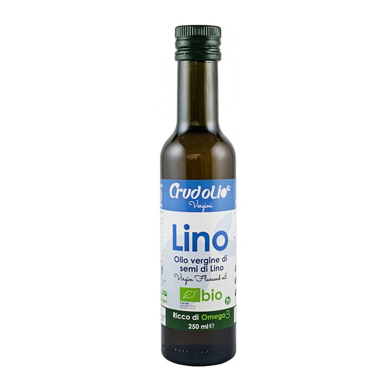 Ulei din Seminte de In Bio, 250 ml Crudolio