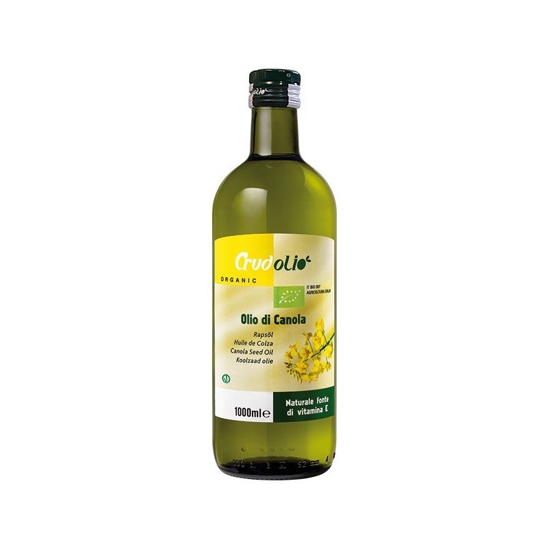 Ulei din Seminte de rapita Bio Extravirgin, 1000 ml Crudolio