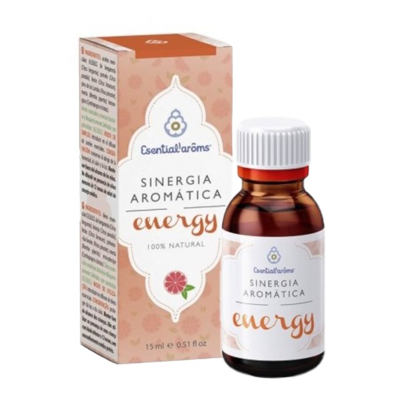 Ulei Esential Aromatic Synergy Energy Dieteticos Intersa Esentialaroms, 15 ml