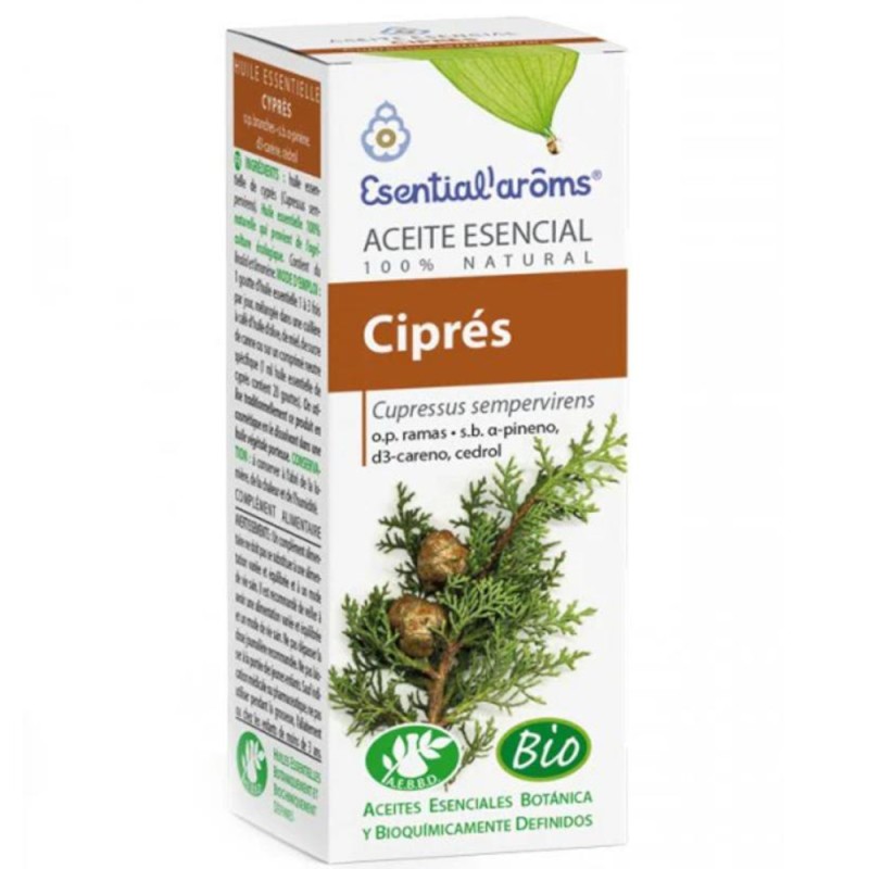 Ulei Esential de Chiparos Bio, Esential'aroms, 10 ml