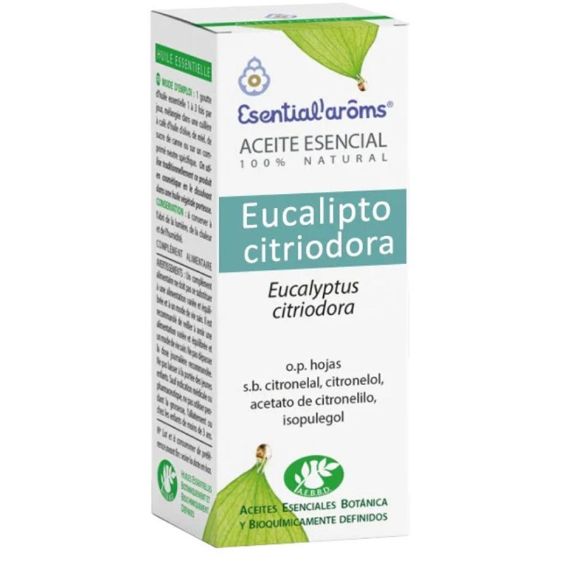 Ulei Esential de Eucalyptus Citriodora, Uz Intern, Esential'aroms, 10 ml