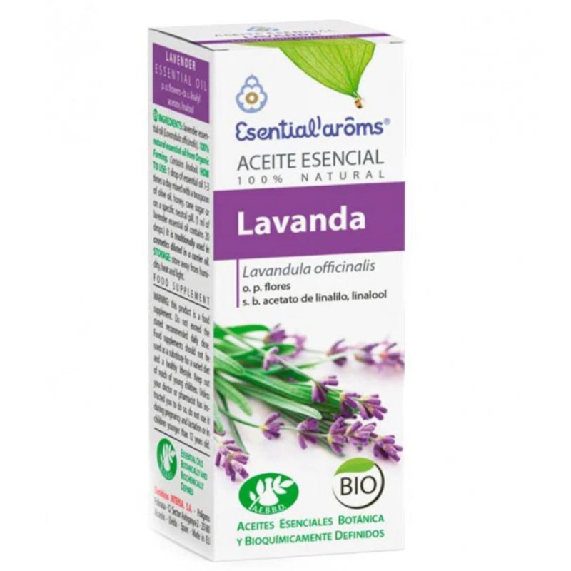 Ulei Esential de Lavanda Bio, Esential'aroms, 10 ml