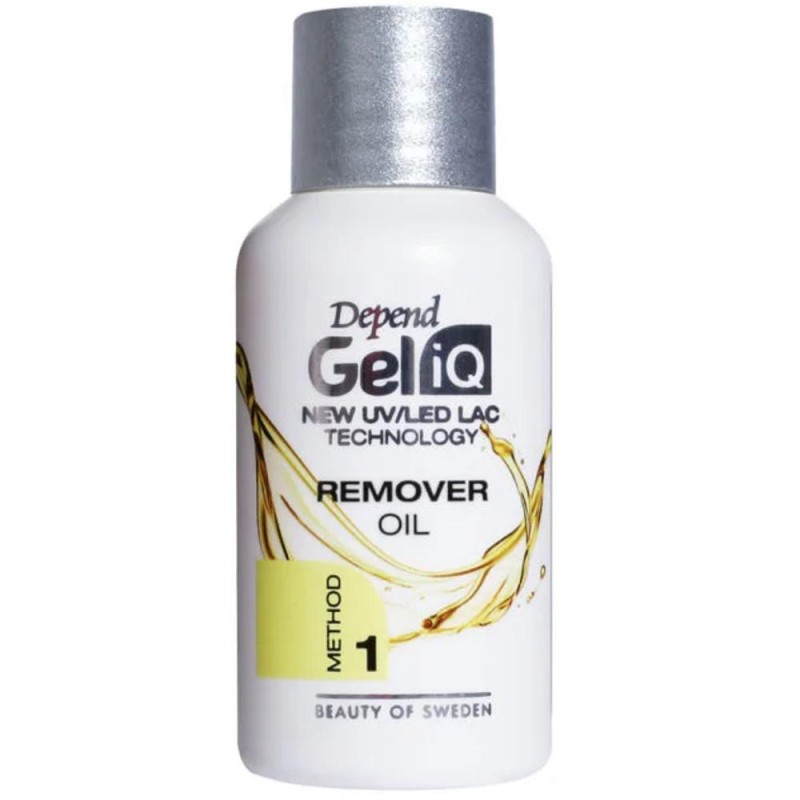 Ulei pentru Indepartare Oja Gel Depend, IQ Met1, 35 ml