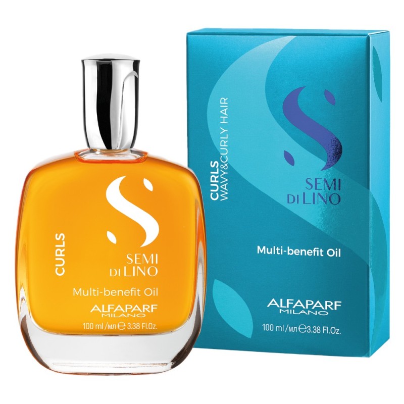 Ulei pentru Par Cret si Ondulat, Alfaparf Curls Multi-Benefit, 100 ml