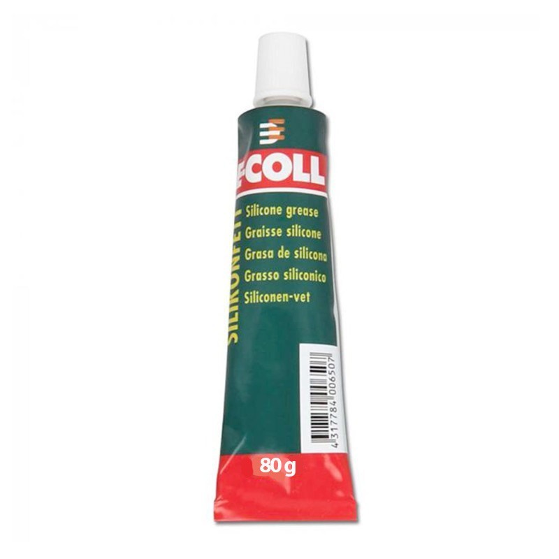 Unsoare cu Silicon PTFE, Transparent, E-coll, 80 g