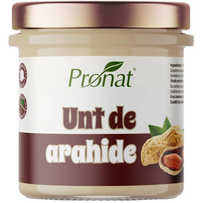 Unt de Arahide, Bio, 300 g