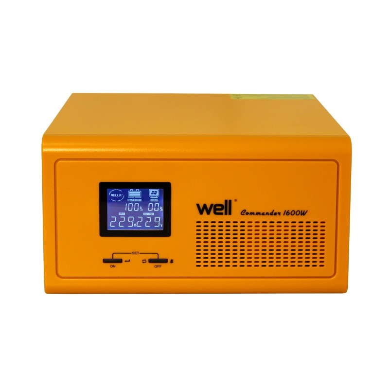 UPS Centrale Termice Commander 230V / 1600W, Model Baterie 24V, Well