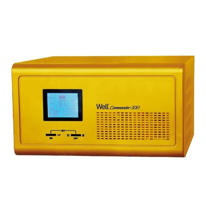 UPS Centrale Termice Commander, 230V / 300W, Model Baterie 12V, Well