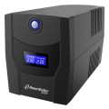 UPS Line Interactiv 1500VA / 900W, Afisaj LCD, Iesire 4 x Schuko, Baterie 2 x 12V / 7.2Ah, Powerwalker