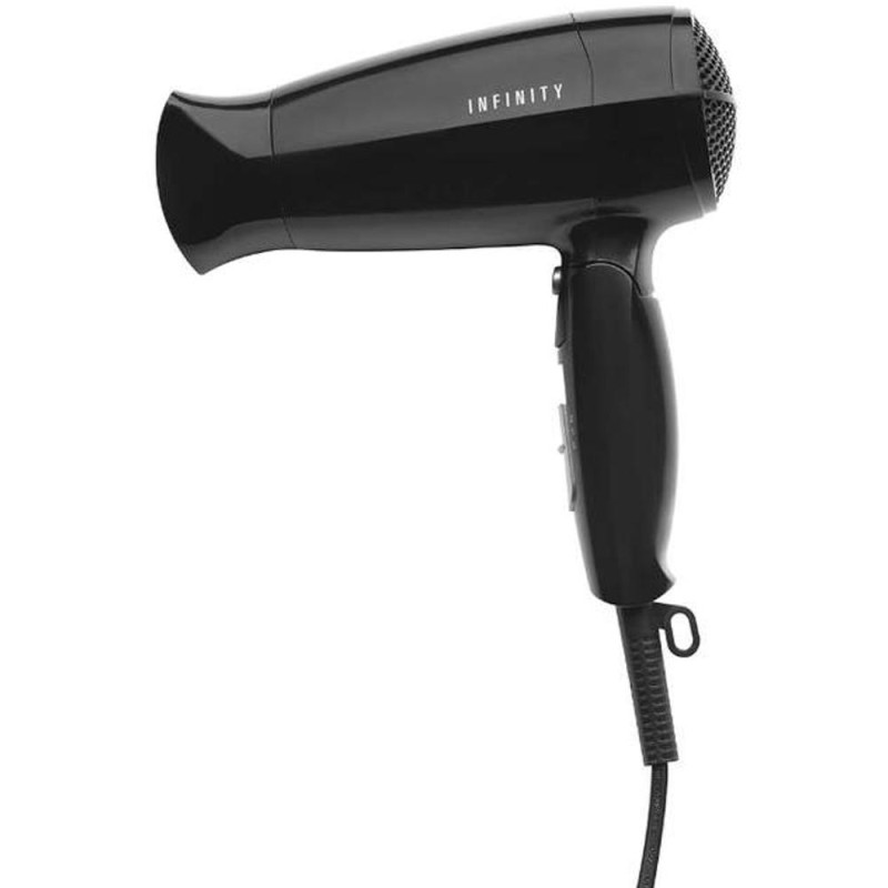 Uscator de Par, 1600 W, 2 Viteze, 2 Trepe de Caldura, Pliabil, Negru, Melissa