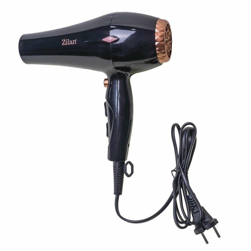 Uscator de Par, 3 Trepte Viteza, 3 Trepte Temperatura, Putere 1800-2200W, Negru