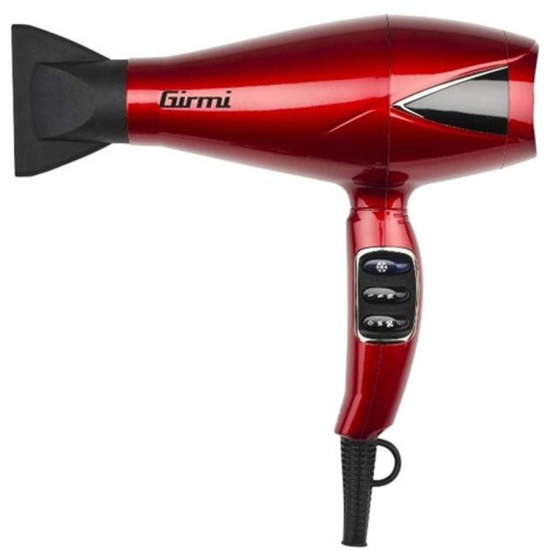 Uscator de Par Portabil, 2 Viteze, 3 Trepte, Rosu, Girmi, 1900-2300 W