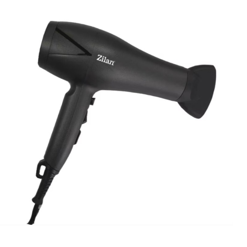 Uscator de Par, Putere 2000W, Protectie la Supraincalzire, Buton Aer Rece, 2 Trepte de Viteza, Negru