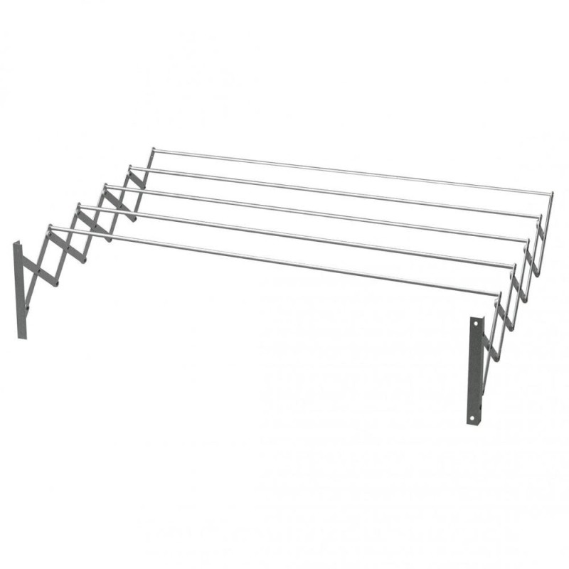 Uscator Retractabil pentru Rufe, L800 mm, Finisaj Aluminiu