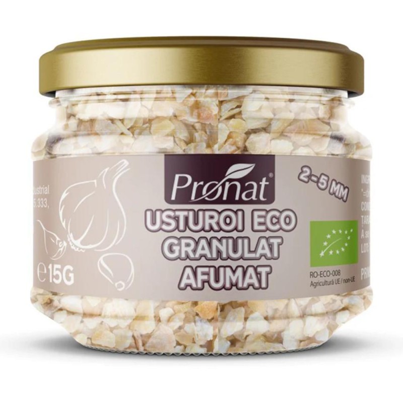 Usturoi Ganulat, 1-3 mm, Afumat, Bio, 15 g