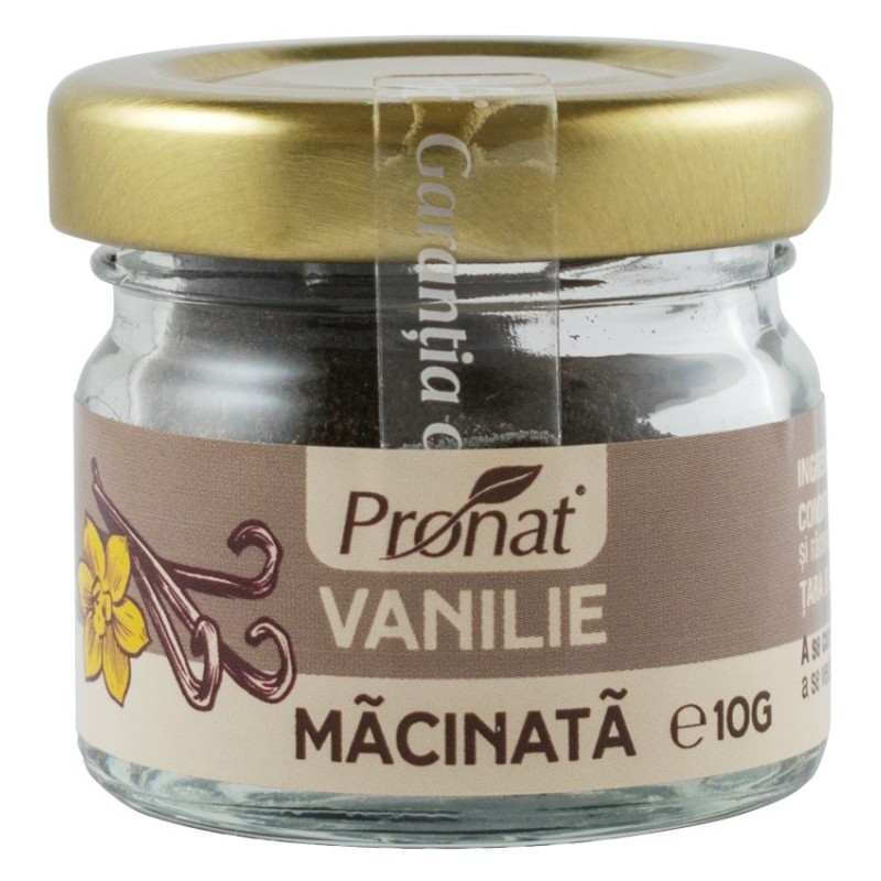 Vanilie Macinata, 10 g, Pronat