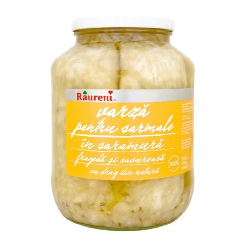 Varza pentru Sarmale in Saramura, Raureni, 1600 g