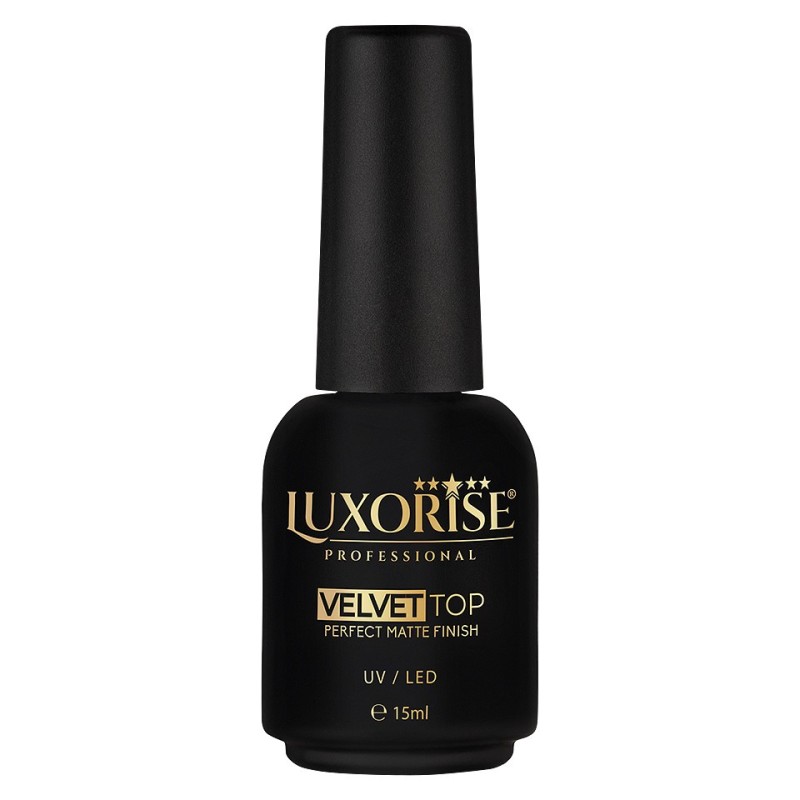 Velvet Top Coat Perfect Matte Finish Luxorise, 15 ml