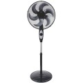 Ventilator cu Picior, 40 cm, 75W, Inaltime 1.3 m, Negru, Well Polar