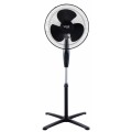 Ventilator cu Picior Victronic, 40 W, 40 cm, 3 Trepte de Viteza, Negru
