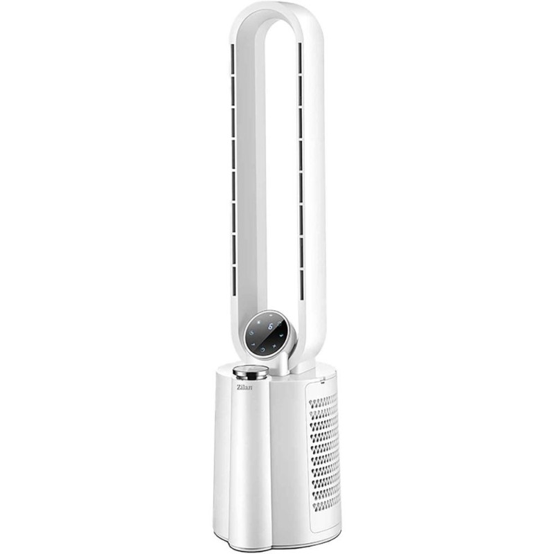 Ventilator de Birou Bladeless, 3 Trepte Viteza, Putere 40W, Timer 8 h, 40-50DB