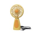 Ventilator de Mana, 1 Viteza, 3.7 W, Alimentare USB, Galben
