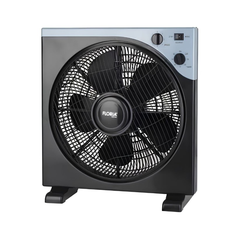 Ventilator de Pardoseala Floria cu Suport, 40 W, 3 Viteze, Unghi Reglabil