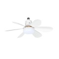 Ventilator de Tavan Zilan, cu Iluminare Led, Diametru 52 cm, 3 Trepte Viteza, 15 kw