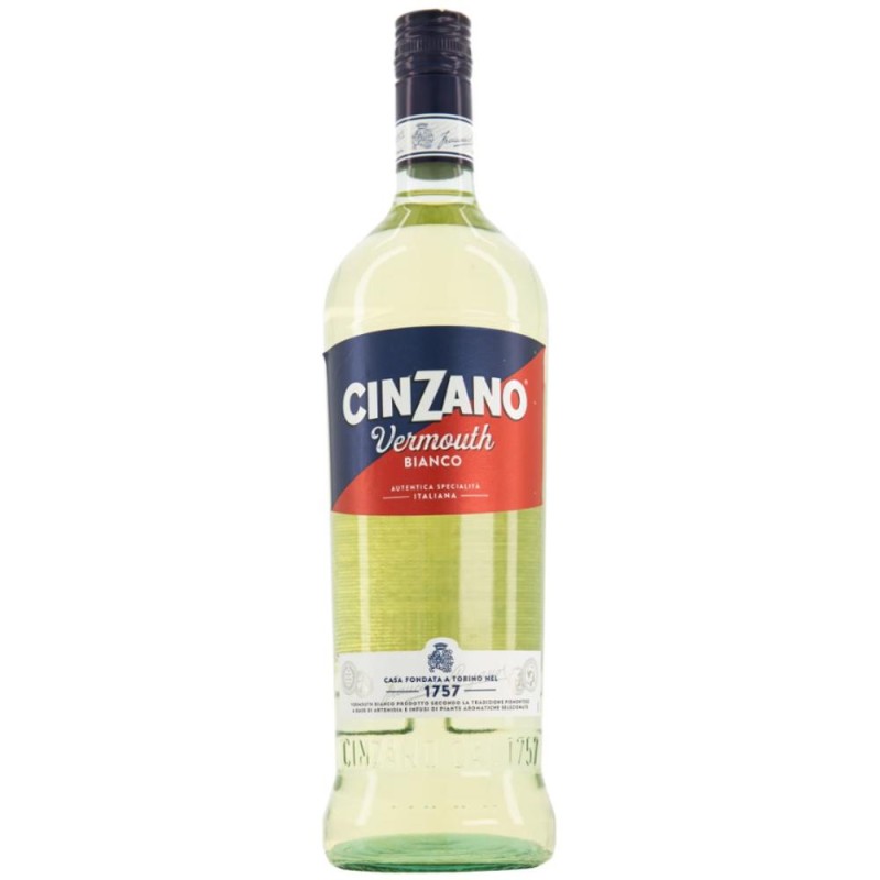 Vermut Cinzano Bianco, Alcool 15%, 1 l