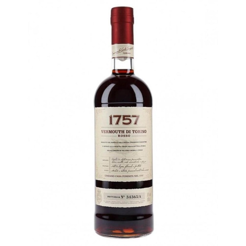 Vermut Cinzano Rosso 1757 Rosso, 16% Alcool, 1 l