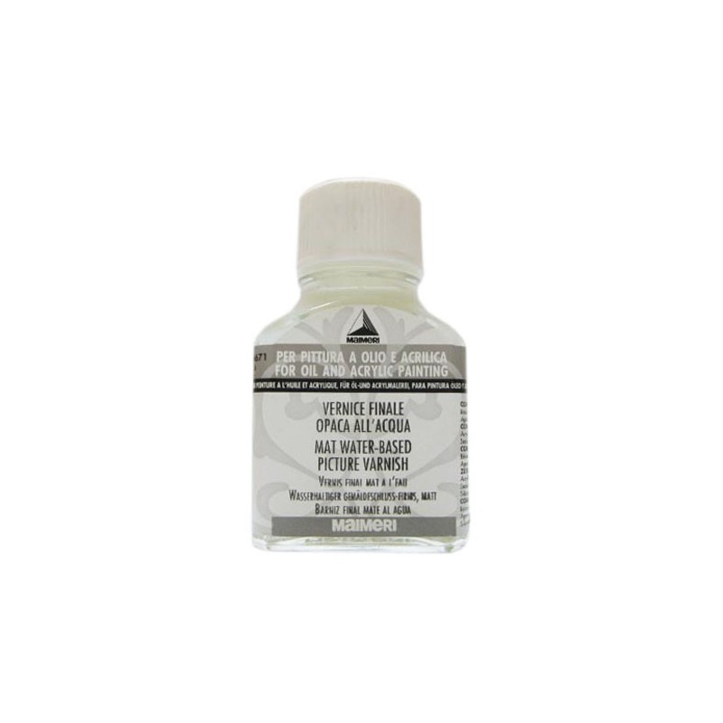 Vernis mat solubil in apa Maimeri - 75 ml - Vernis final mat acrilic Maimeri