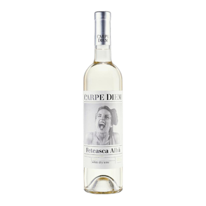Vin Alb Carpe Diem Feteasca Alba 2022, 0.75 l