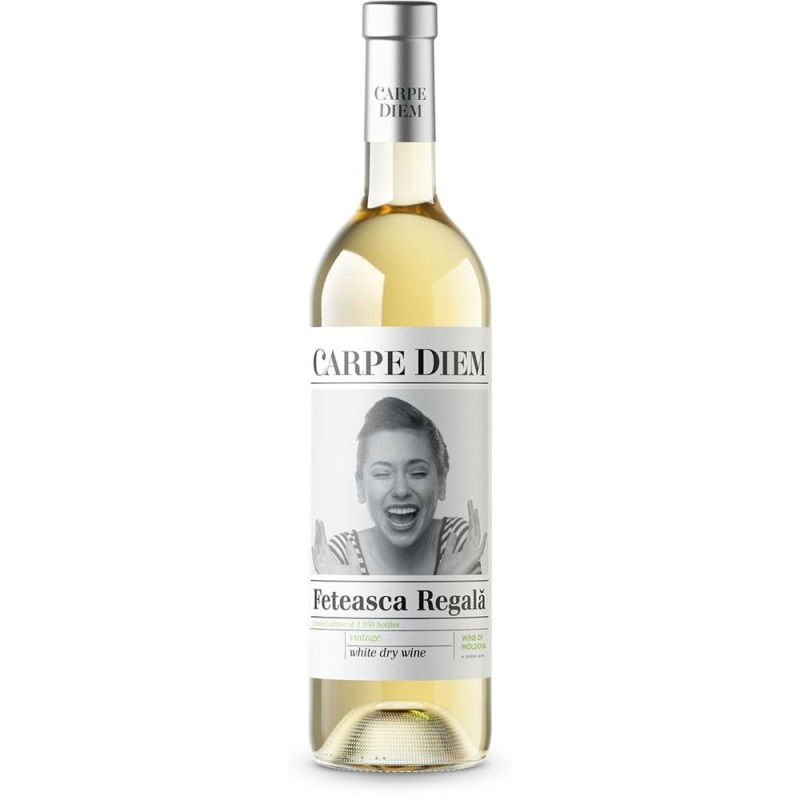 Vin Alb Carpe Diem Feteasca Regala 2021, 0.75 l
