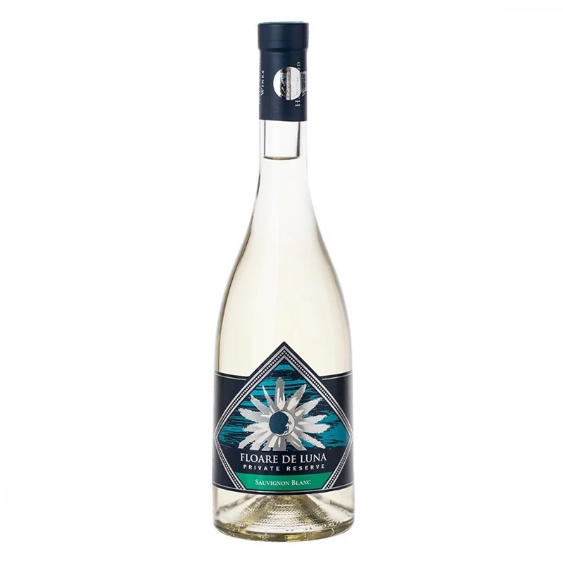 Vin Alb Floare de Luna, Sauvignon Blanc, demisec, 0.75 l
