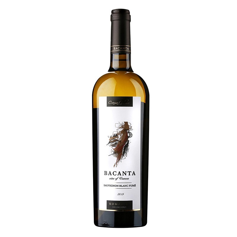 Vin Alb Girboiu Bacanta, Sauvignon Blanc, Sec, 0.75l