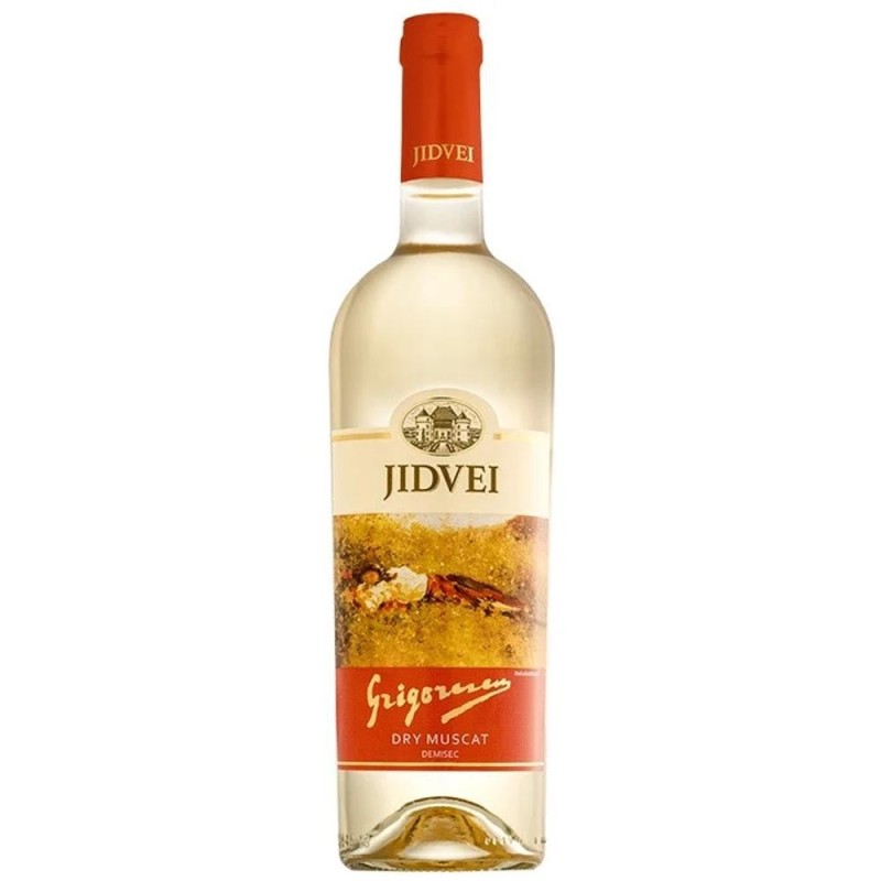 Vin Alb Jidvei Grigorescu Muscat, Demisec, 0.75 l