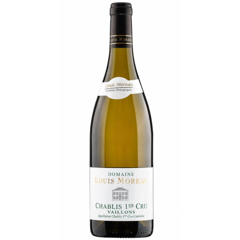 Vin Alb Louis Moreau Chablis 1Er Cru Vaillons 2023, 0.75 l