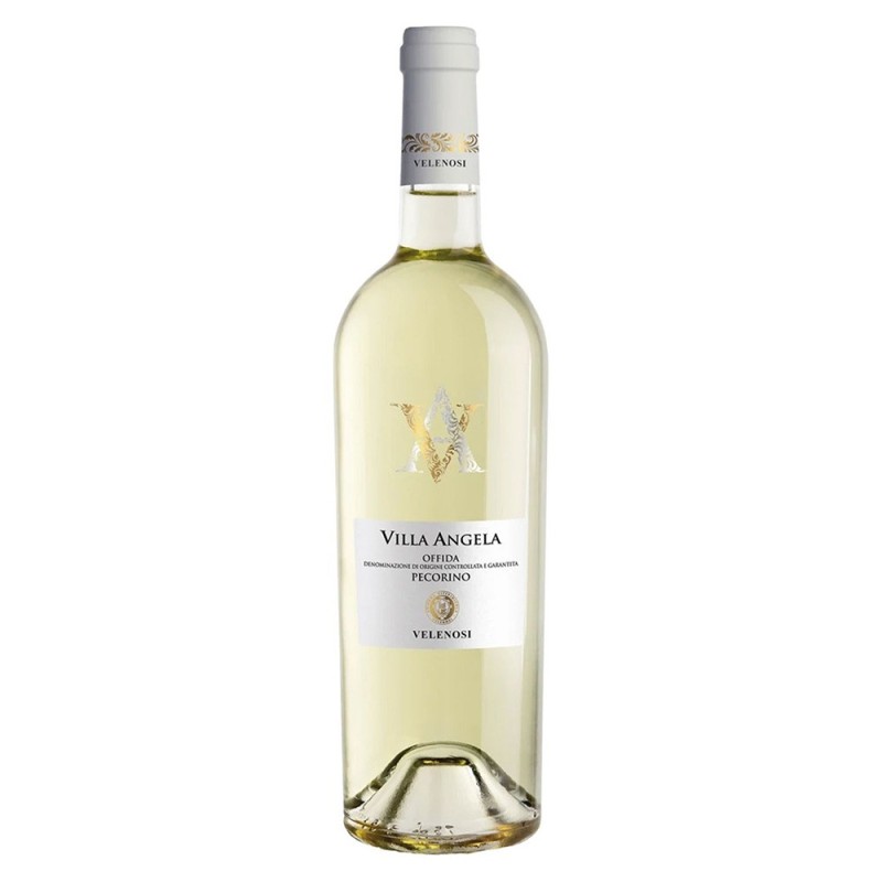 Vin Alb Offida Pecorino Villa Angela Velenosi DOCG, Sec, 0.75 l
